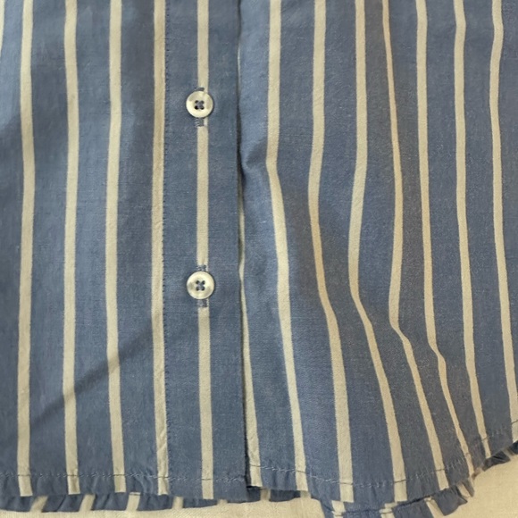 Apiece Apart - Soler Top - blue/white stripe - size small - Picture 6 of 7